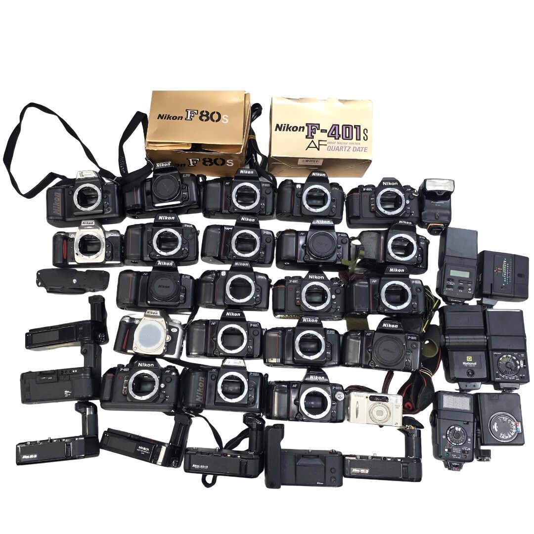 37点まとめ NIKON フィルムAFカメラ 用品類 等 まとめ まとめて 大量セット J27
