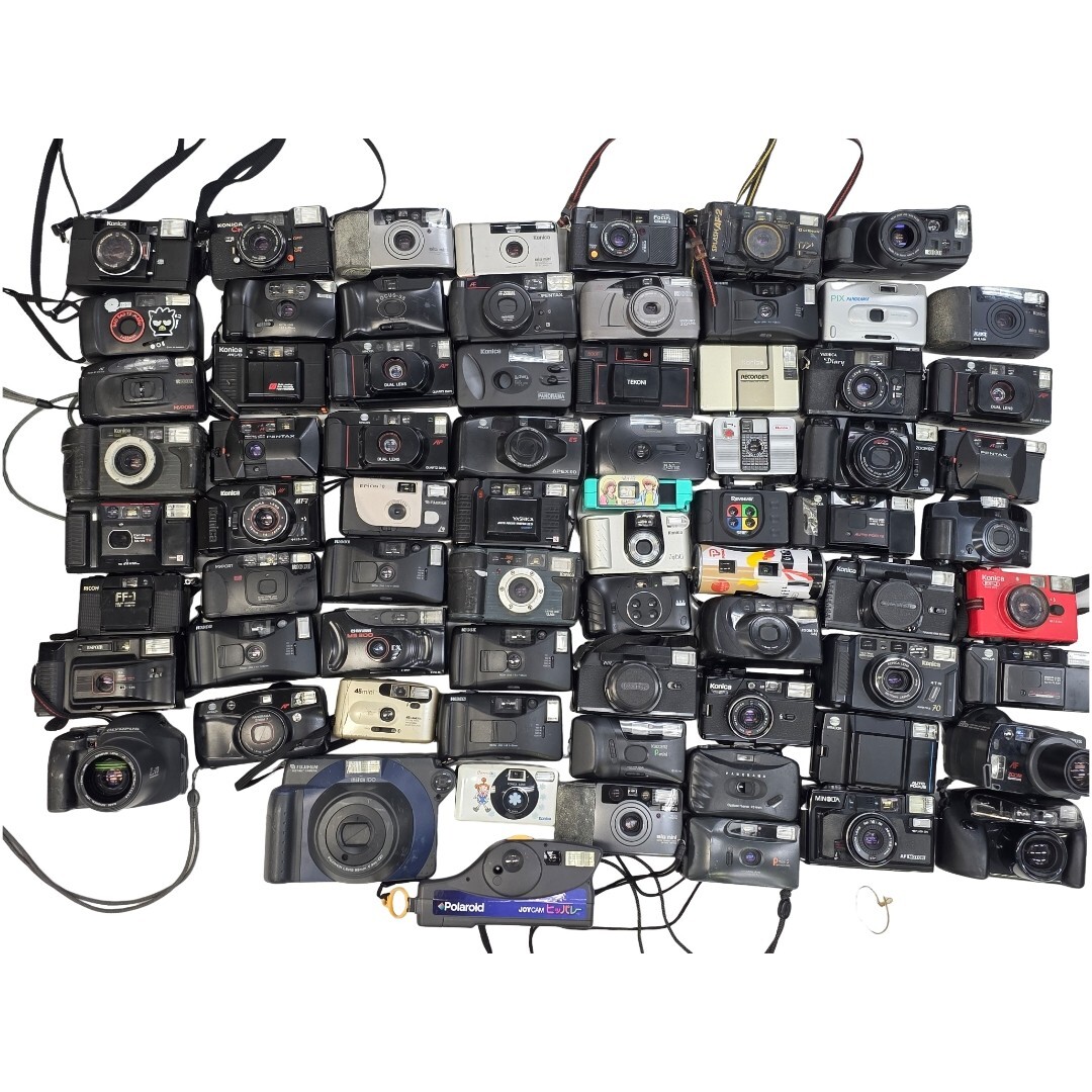 72点まとめ KONICA BIGMINI C35 MINOLTA RICOH 等 コンパクトカメラ まとめ まとめて 大量セット J24