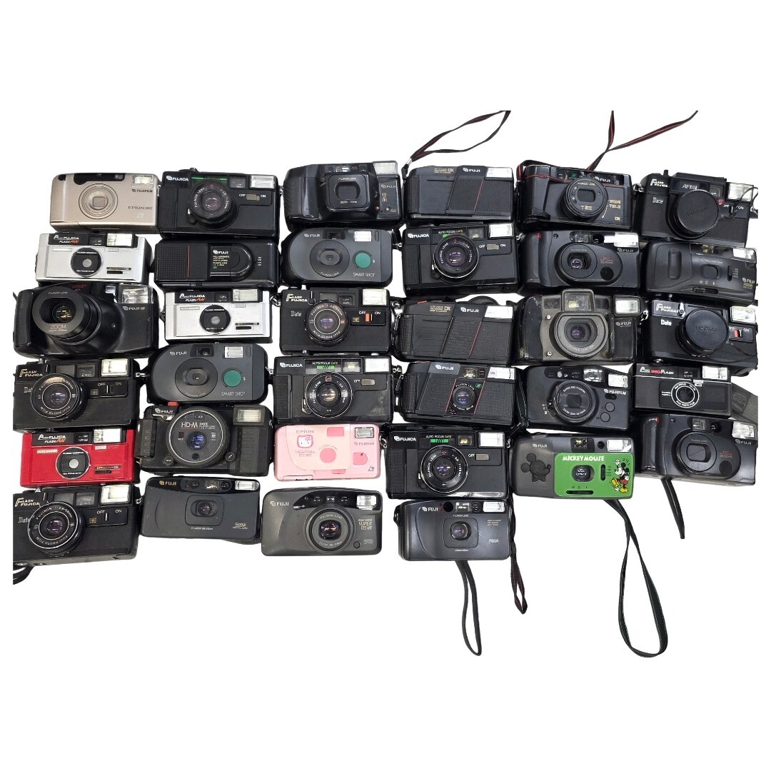 34点まとめ FUJI FUJICA コンパクトカメラ まとめ まとめて 大量セット フジ J23