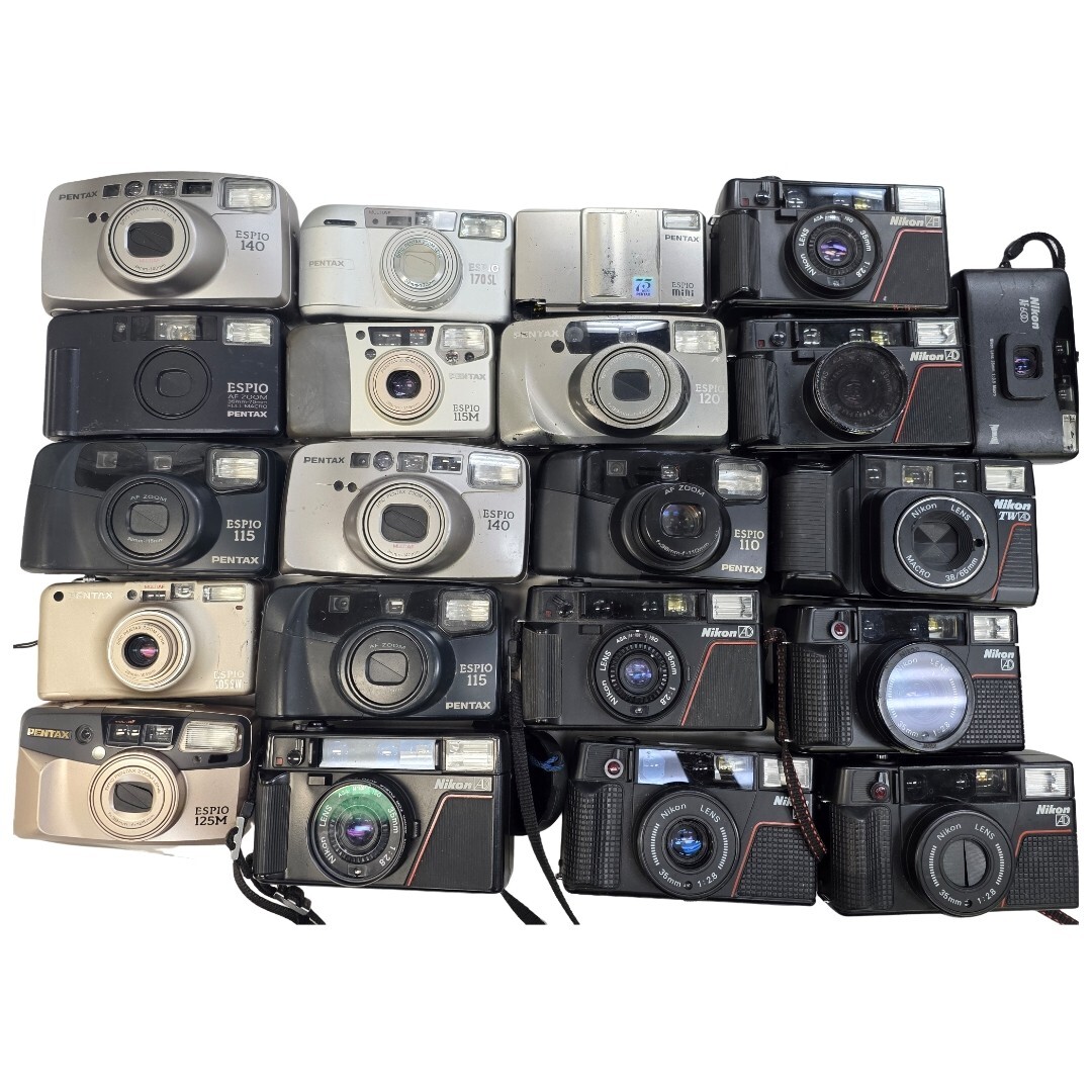 21点まとめ PENTAX ESPIO NIKON AD コンパクトカメラ まとめ まとめて 大量セット J21