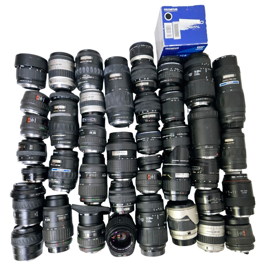 41点まとめ OLYMPUS M.ZUIKO PENTAX SMC SIGMA 他 AFレンズ まとめ まとめて 大量セット J13