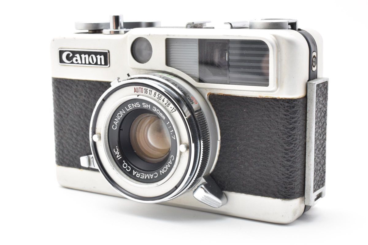 ★ジャンク品★ Canon キャノン キヤノン demi EE17 F30mm F1.7 フィルムカメラ レンジファインダー #723W052206