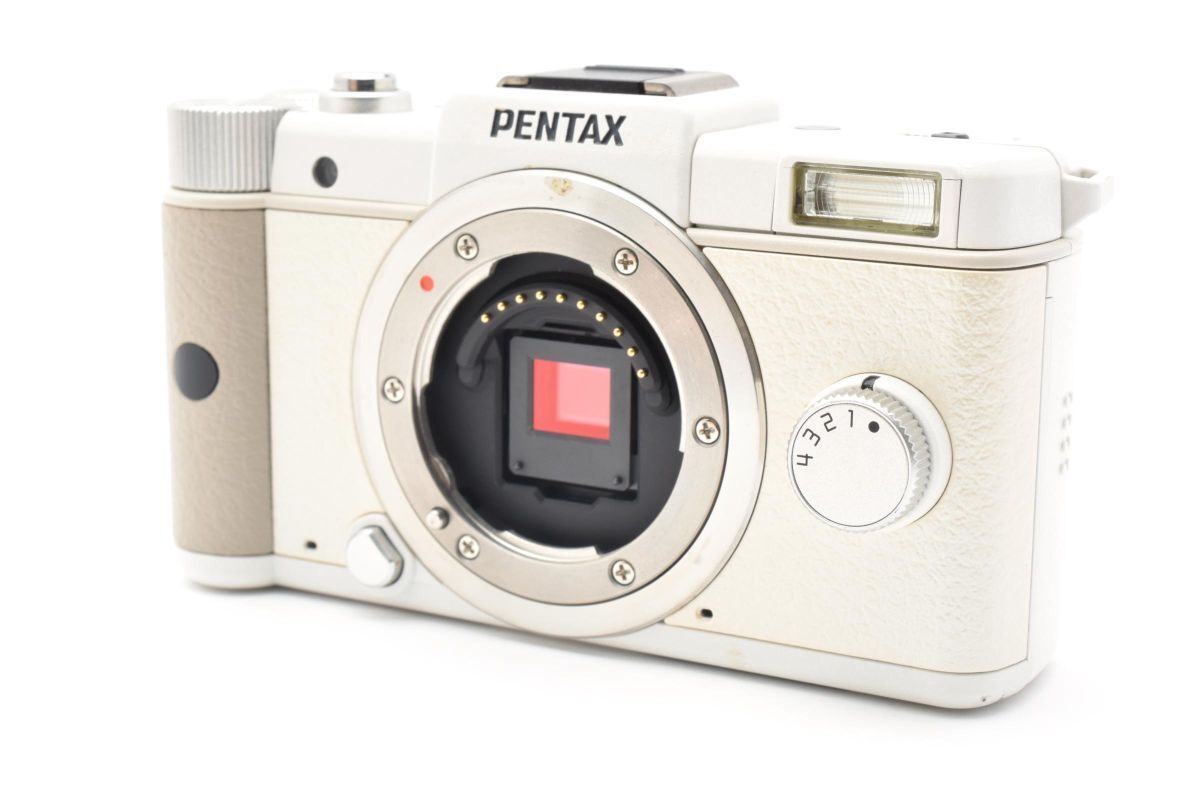 ★ジャンク品★ PENTAX ペンタックス Q ボディ ホワイト #724W053326