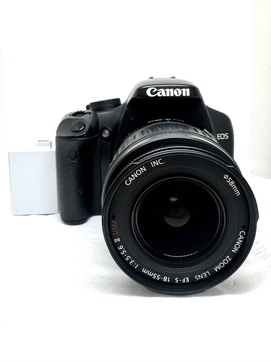 ★良品★Canonキャノン EOS Kiss X2 ボディ EF-S 18-55mm 3.5-5.6 II USM レンズ★　#88 #2402