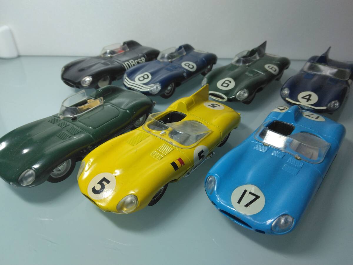 ★BRUMM 24Heures du Mans 1950年代 ルマン24時間　ジャガーDタイプ他7台セット！イタリア製！