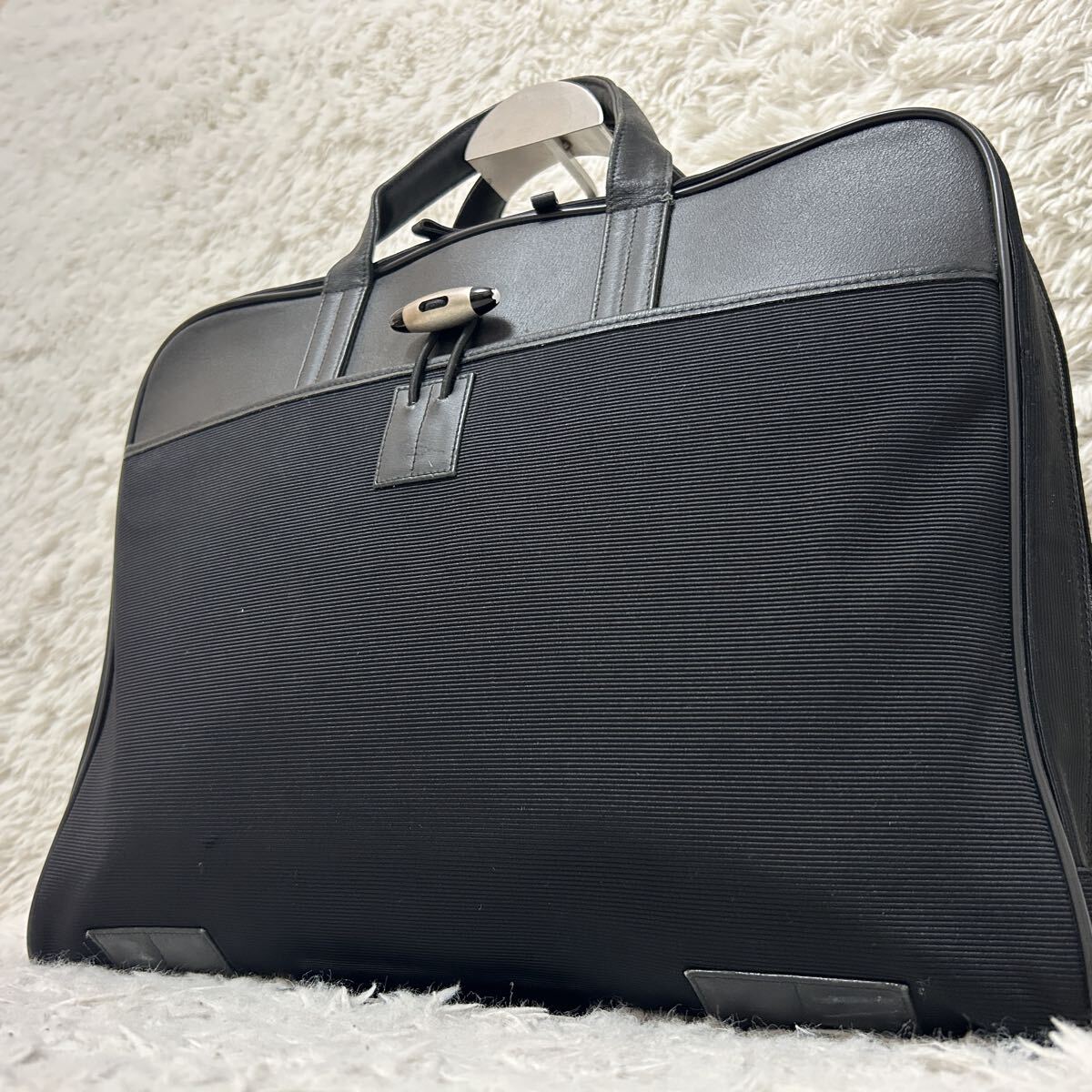 1円 Montblanc モンブラン ホワイトスター ブリーフケース ビジネスバッグ トートバック ハンド 腕掛け ナイロン レザー キャリーオン メン