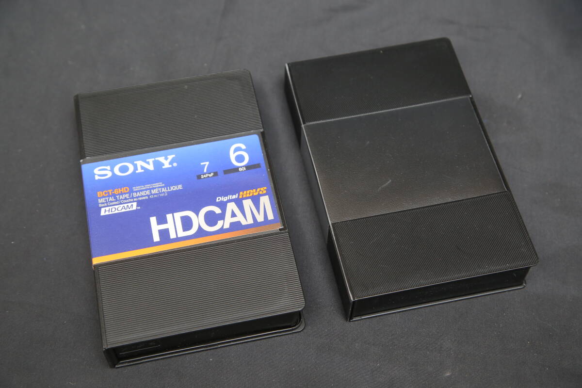 HDCAMテープ6分　(SONY&FJIFILM)