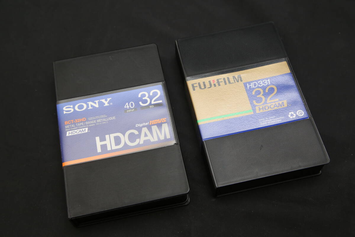 HDCAMテープ32分　(SONY&FJIFILM)