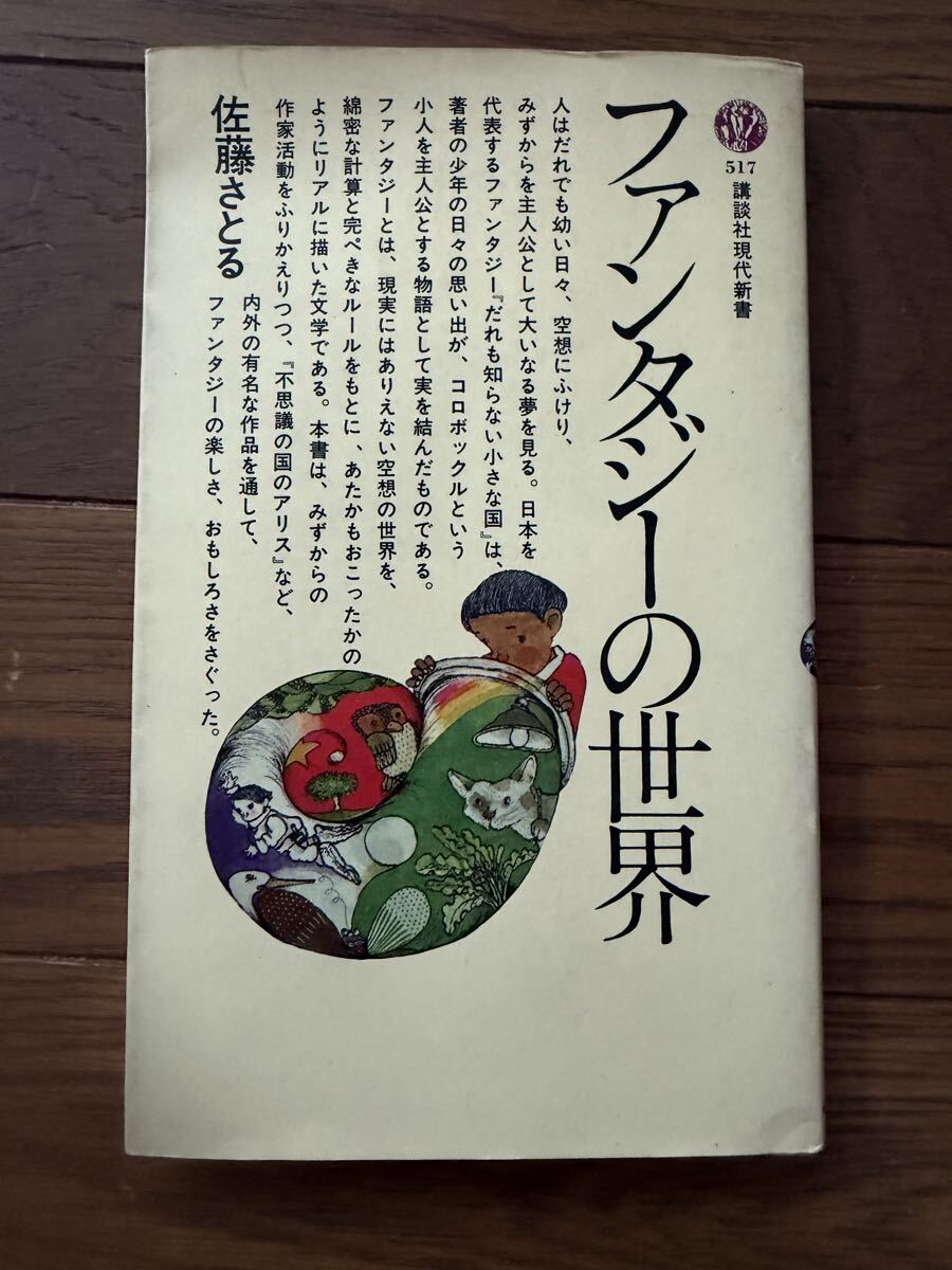 【新書サイズ】佐藤さとる　ファンタジーの世界　コロボックル　だれも知らない小さな国