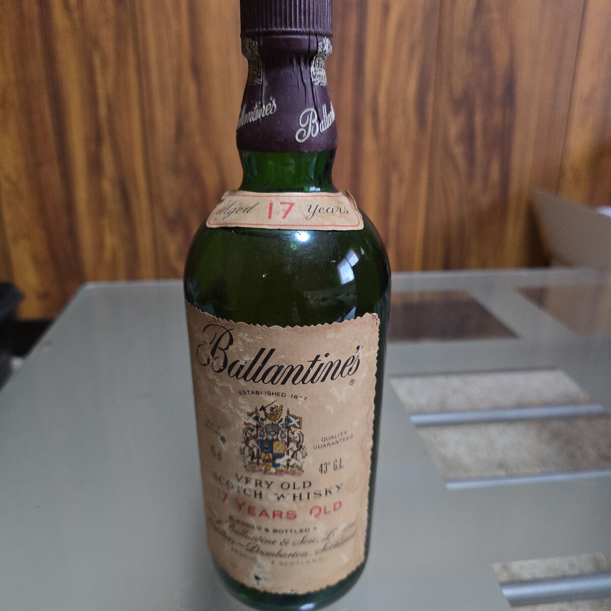 未開封バランタイン スコッチウイスキー17 Years古酒
