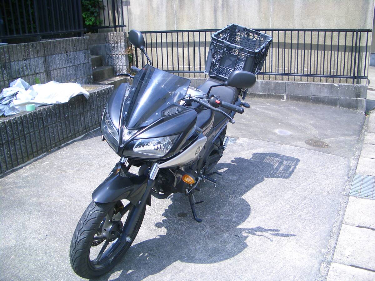 YAMAHA (インド) FZ160 実動 キャブ キック セルモーター　7095km