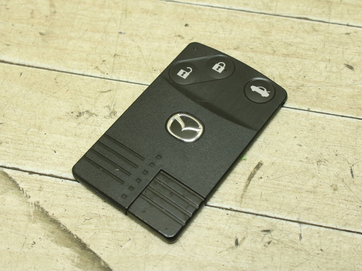 送料無料 (沖縄/離島除く) マツダ RX-8 RX8 SE3P 後期 アドバンストキー カードキー キーレス リモコン