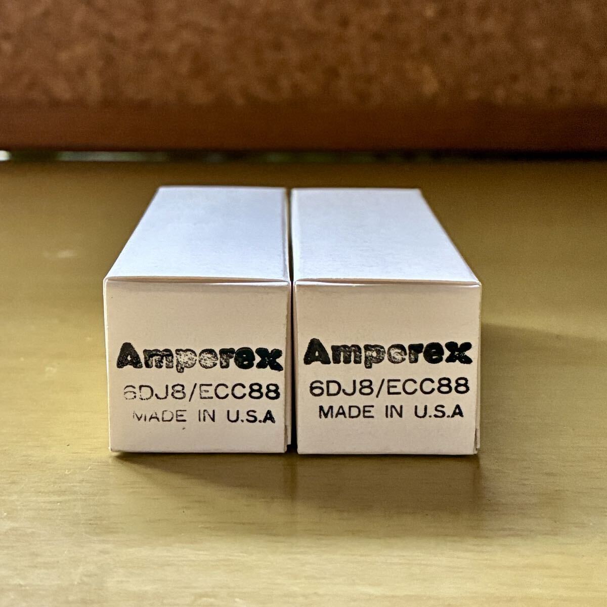 Amperex 6DJ8/ECC88 真空管 2本セット