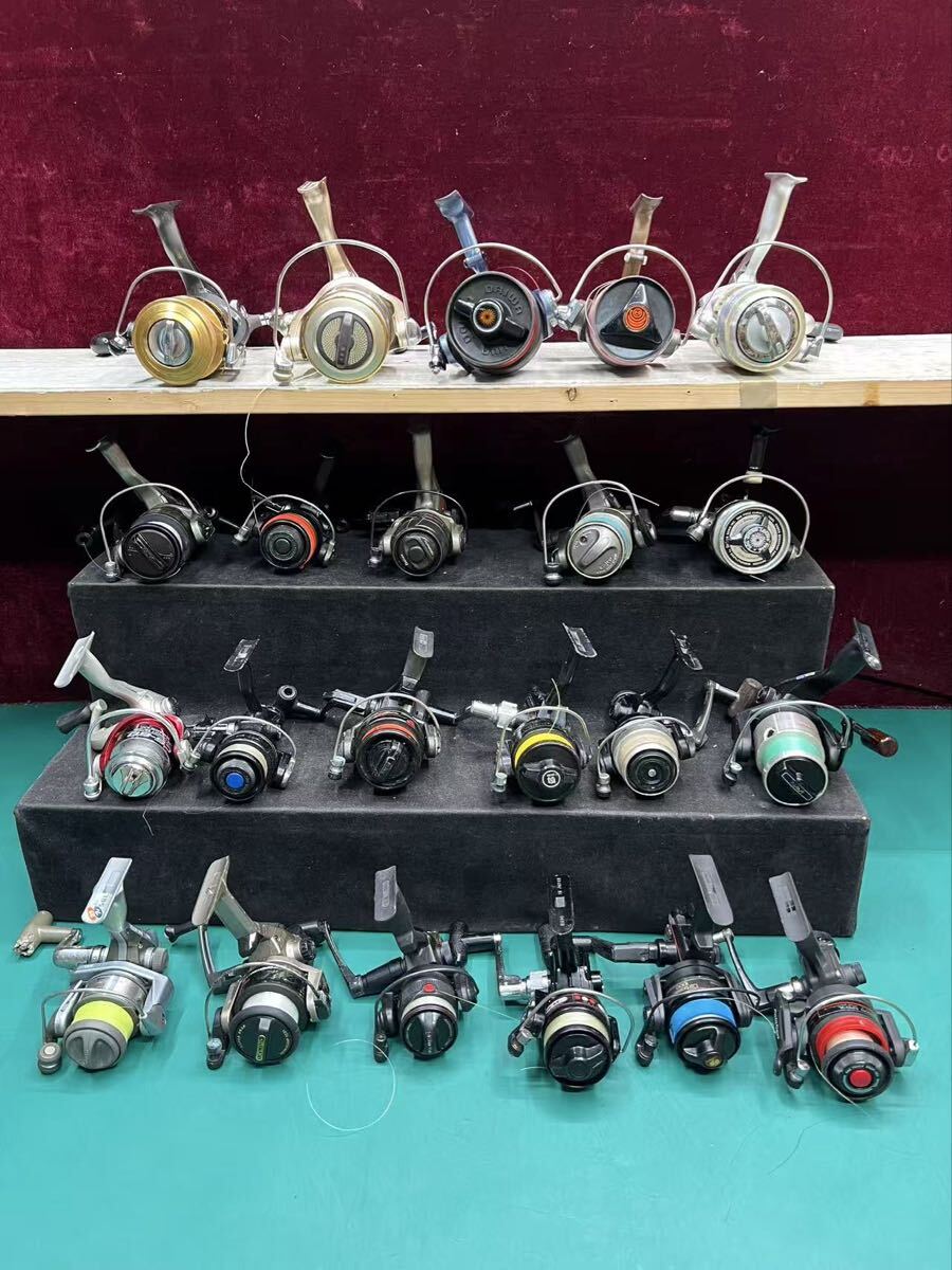 フィッシング 釣り具 SHIMANO/Daiwa/など　リール　計22点　まとめ売り　動作OK (100s) ② 