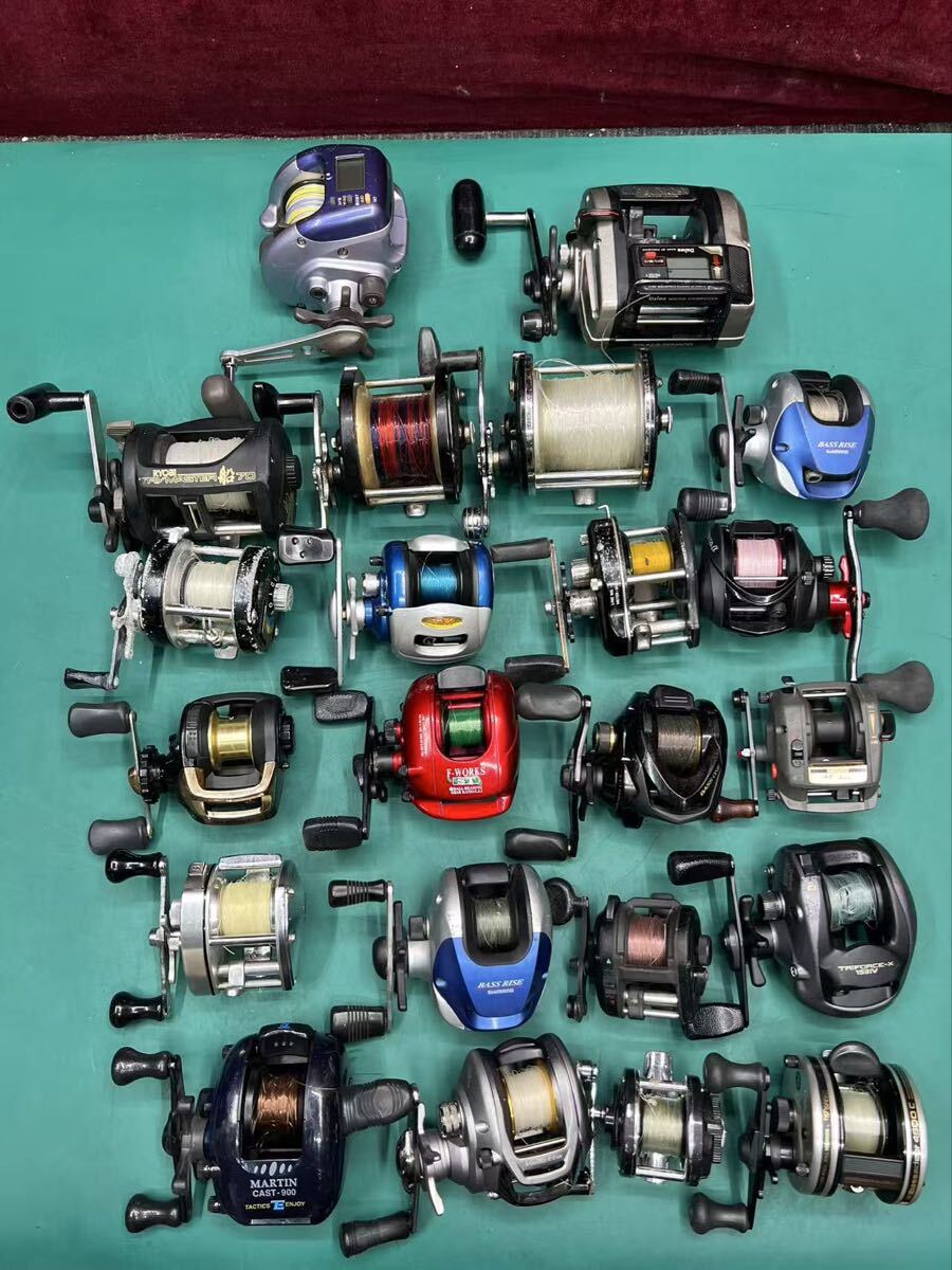 フィッシング 釣り具 ダイワ/シマノ/RYOBI/など リール　計22点　(100s) ③