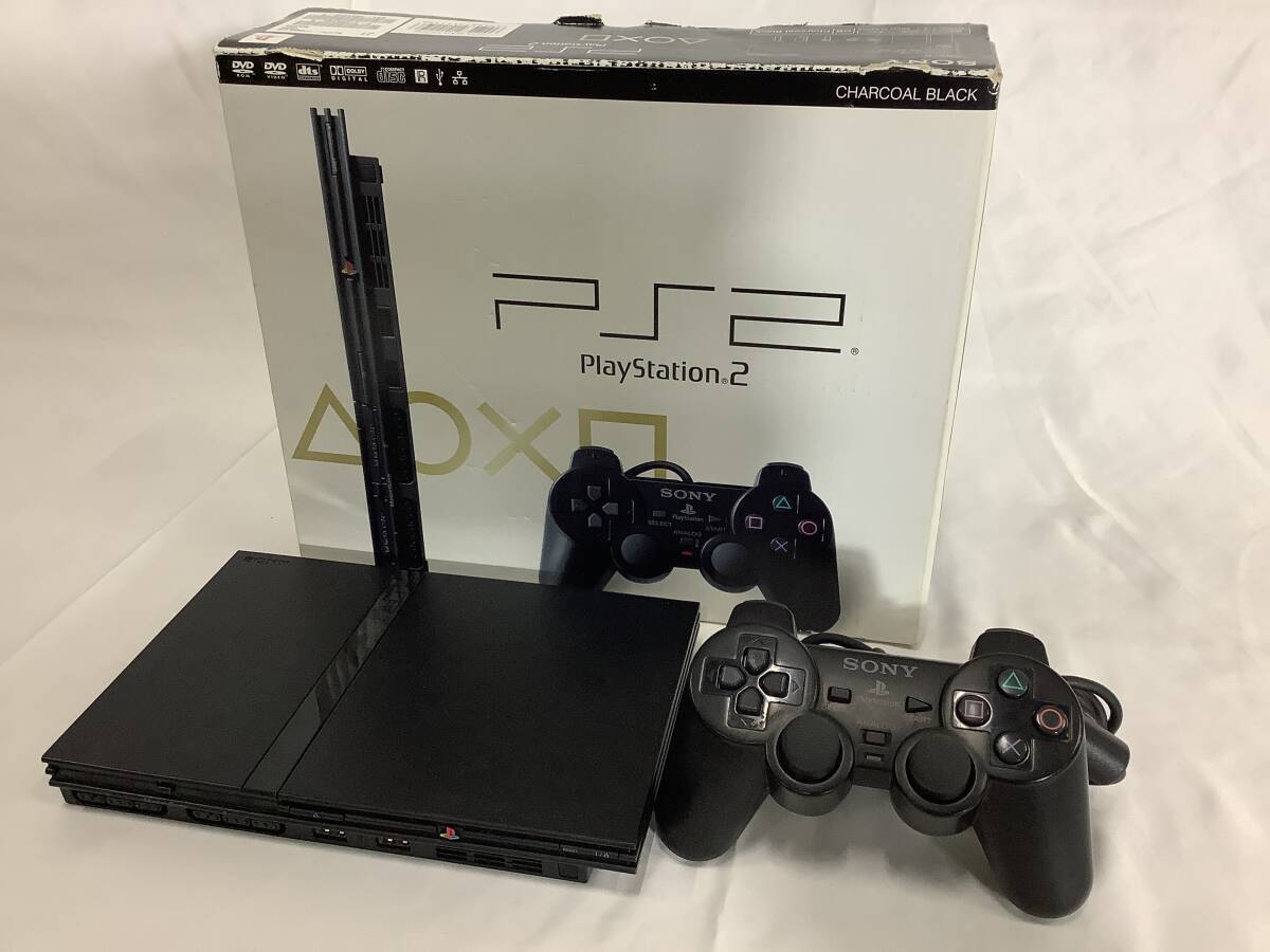 「箱付き」 SONY PlayStation 2 ソニーPS2　中古品　送料無料　1円〜【39-19.NT】