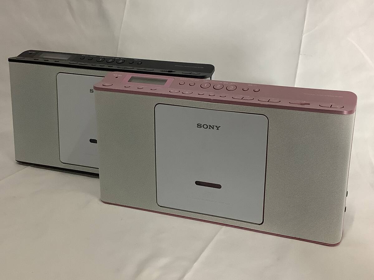 SONY ソニーパーソナルオーディオシステム ポータブルCDプレーヤー(ZS-E80) 2pセット　中古品　送料無料　1円〜【52-19.NT】