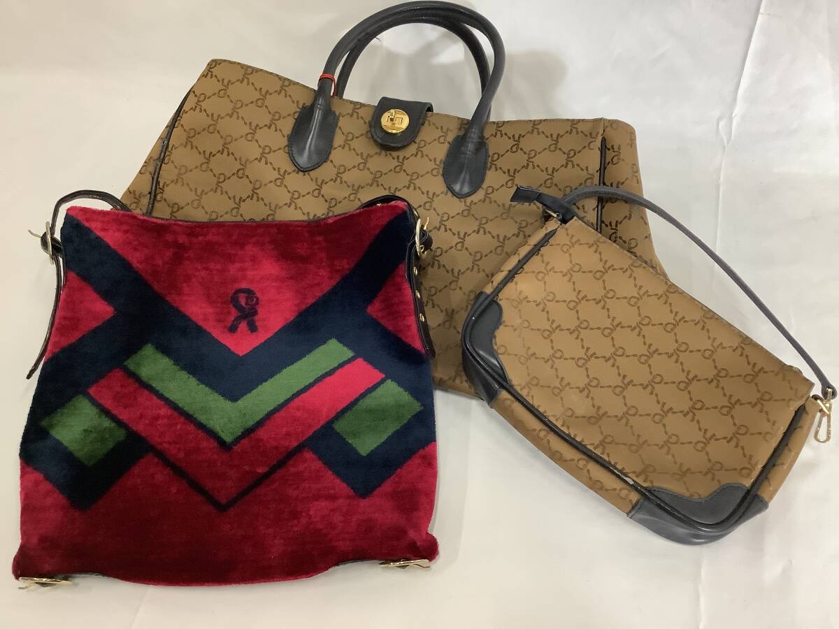 Roberta di Camerino ロベルタディカメリーノ バッグ3pまとめセット　中古品　送料無料　1円〜【67-19.NT】