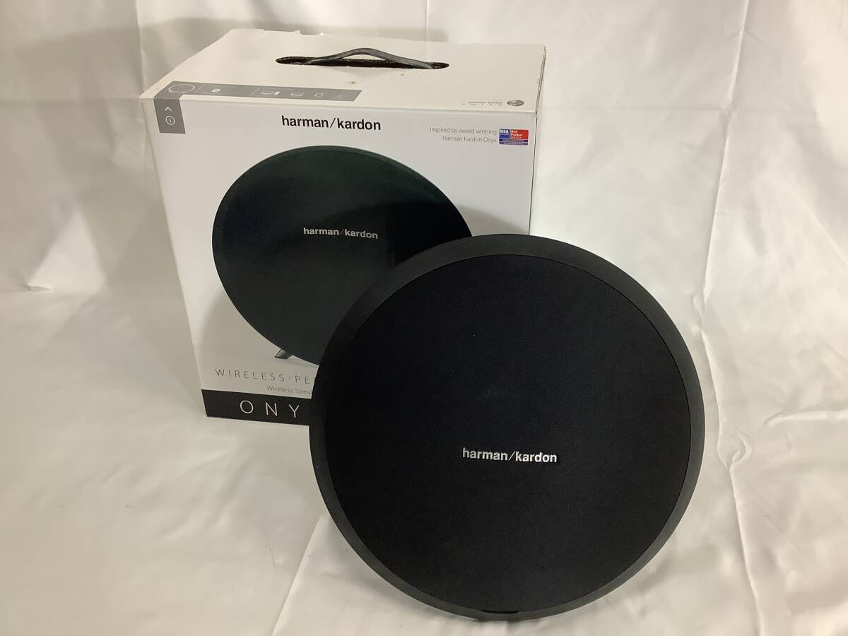 Harman Kardon ハーマンカードン「Onyx Studio」 Bluetooth スピーカー　中古品　送料無料　1円〜【14-19.NT】