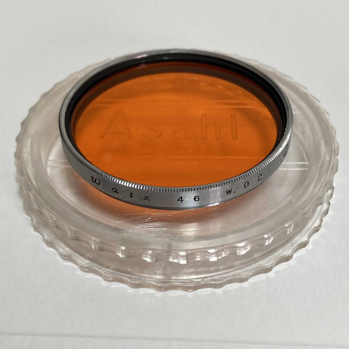 walz 46 W.02 S056・2 銀枠 レンズフィルター 46mm カラーフィルター ワルツ