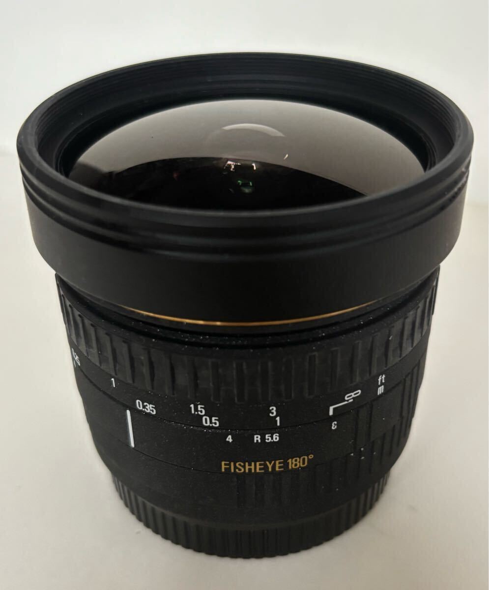SIGMA 8mm F4 EX FISHEYE シグマレンズ　当時物　レア　希少　魚眼レンズ