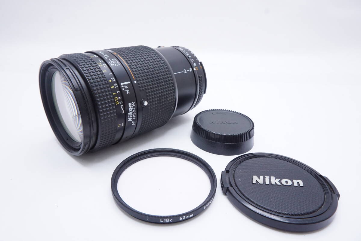 ○Nikon ニコン AF NIKKOR 35-70mm F2.8（前後キャップ,フィルター付）ジャンク品