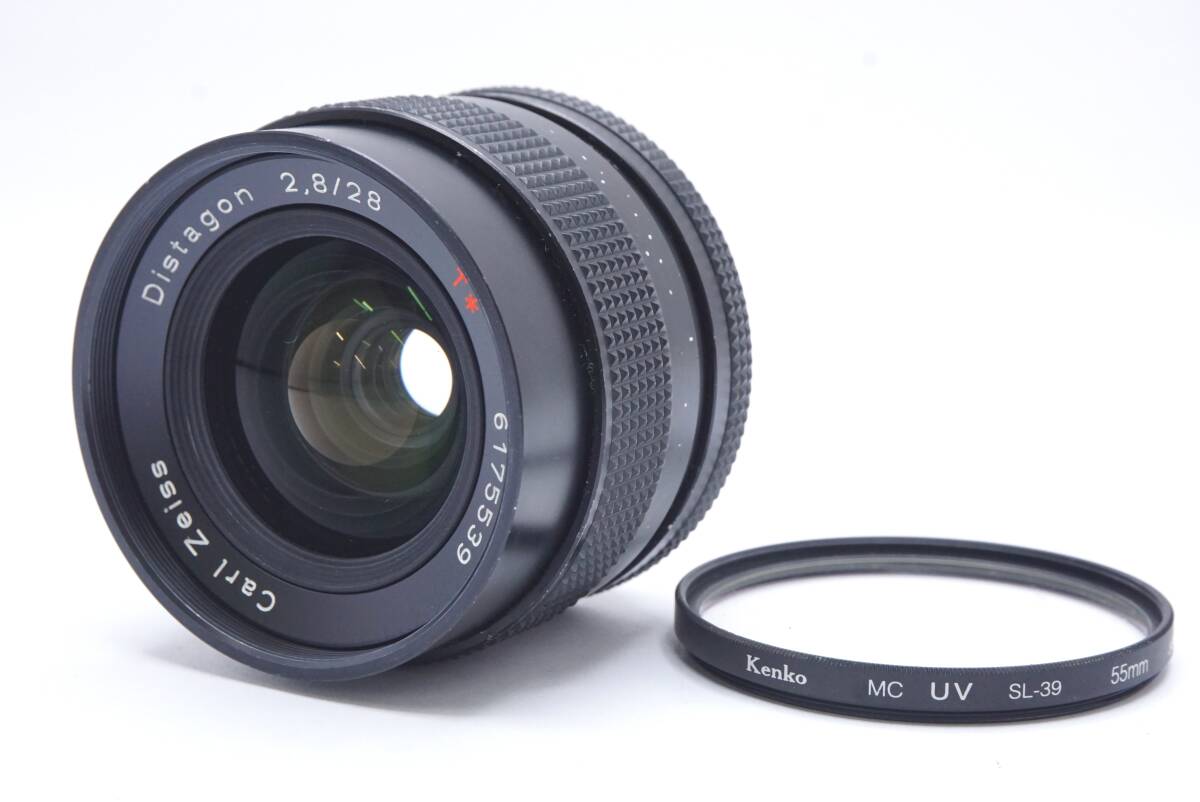 ▽Carl Zeiss カールツァイス Distagon 2.8 / 28 T＊(フィルター付) 訳あり