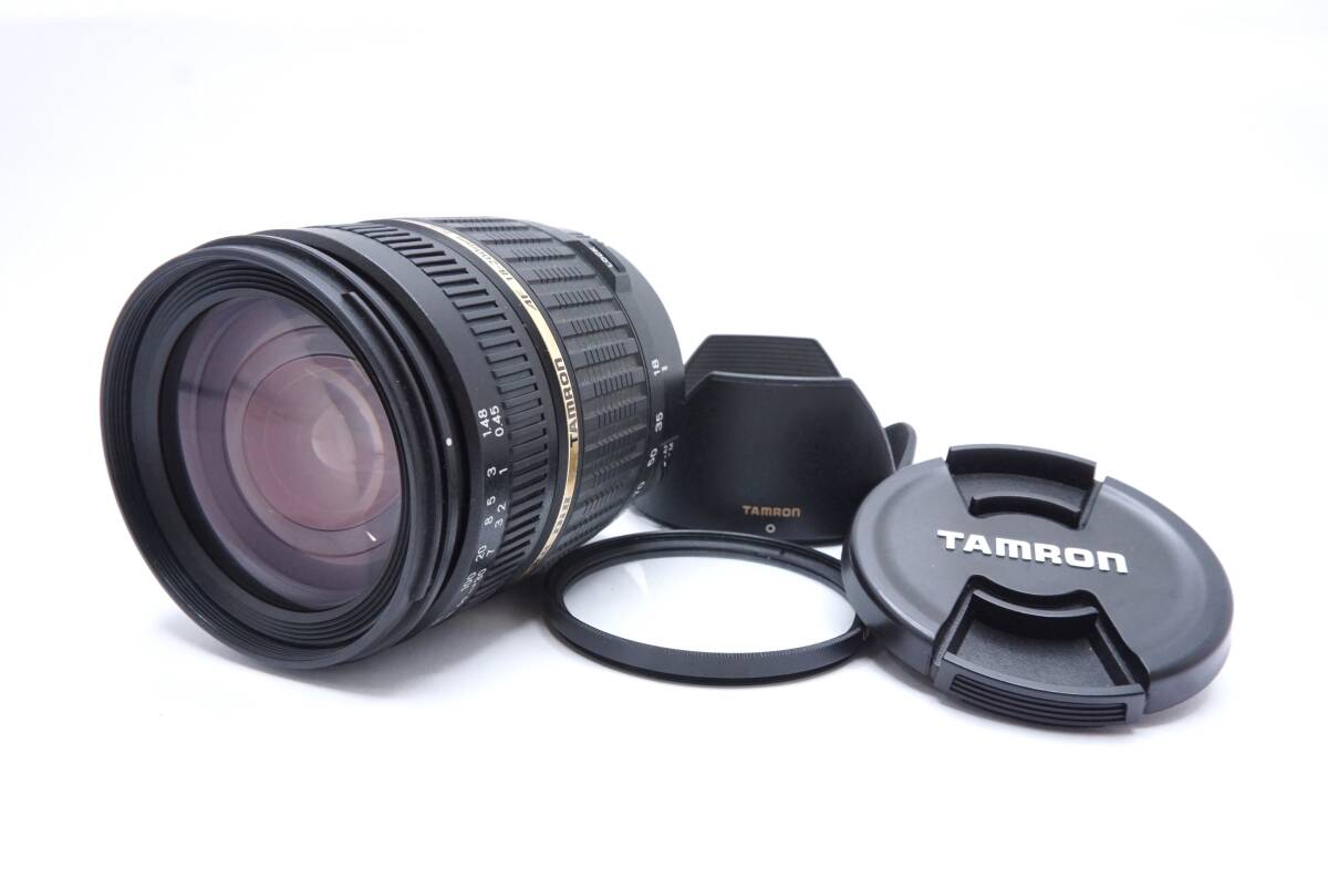 ☆TAMRON タムロン ASPHERICAL LD XR Di II AF 18-200mm F3.5-6.3 MACRO（前後キャップ・フード・フィルター付）訳あり