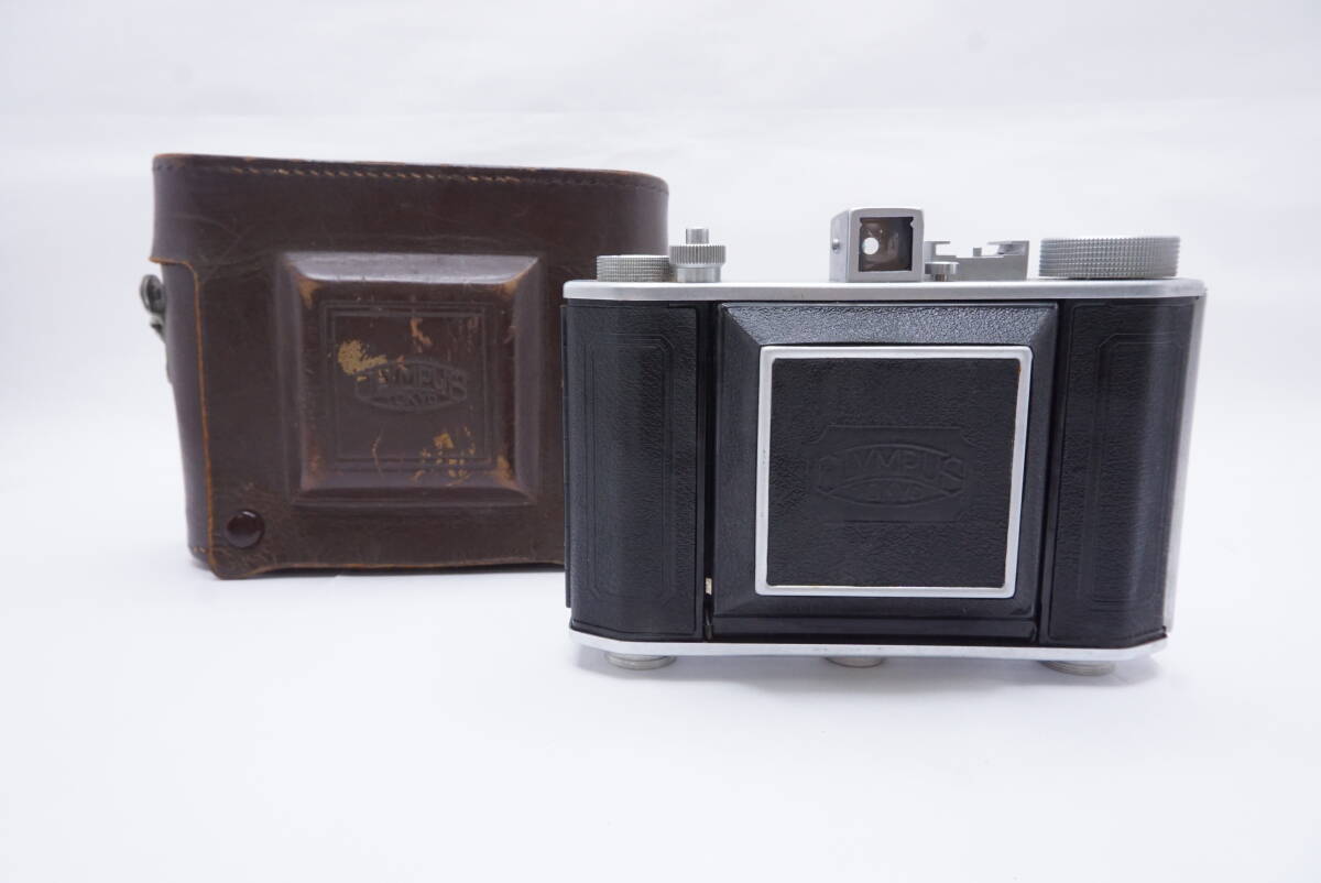 ○OLYMPUS オリンパス Olympus-Six D.ZUIKO F.C. 7.5cm F3.5 蛇腹カメラ ジャンク品