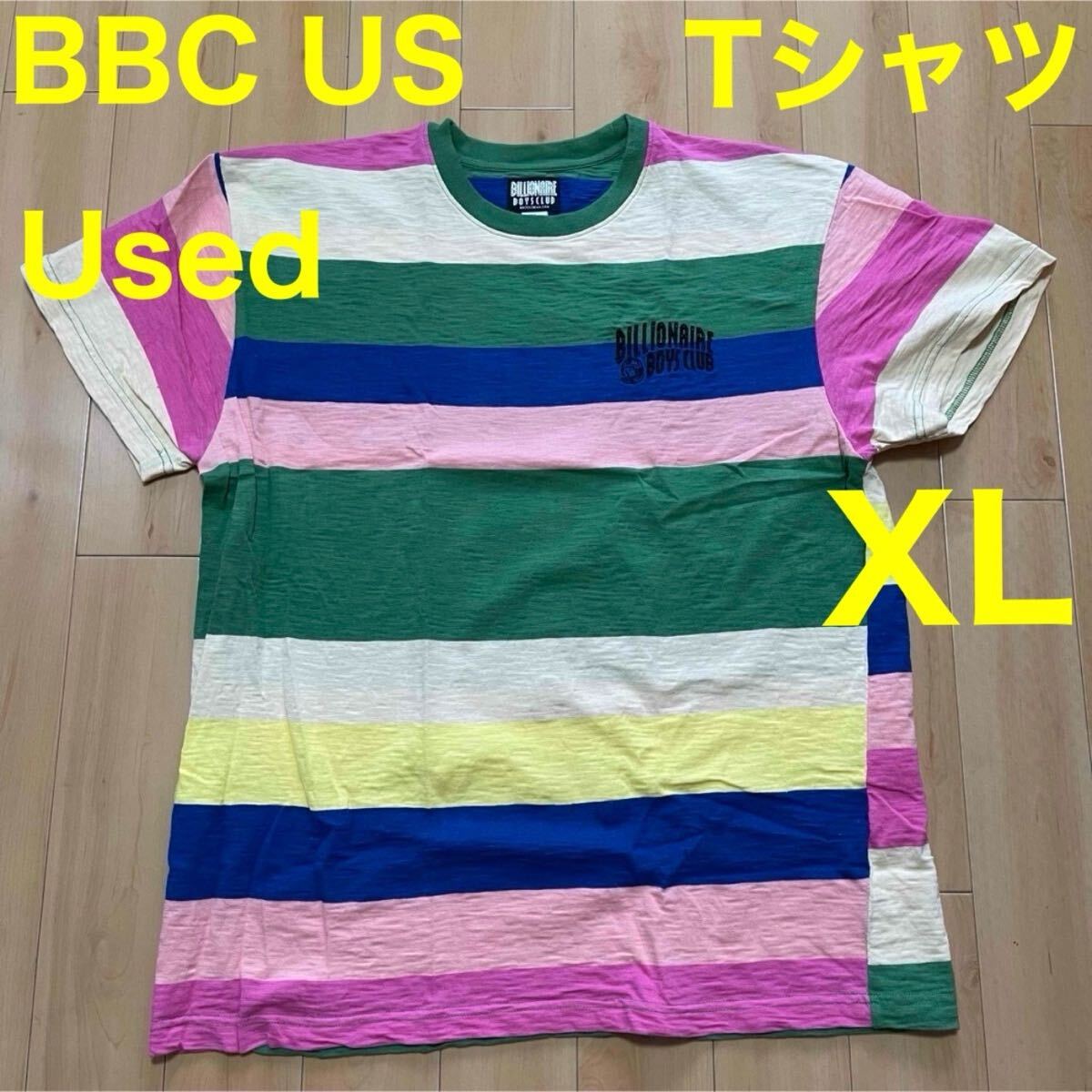 ★★★ボーダー Used XL BILLIONAIRE BOYS CLUB Tシャツ★★★