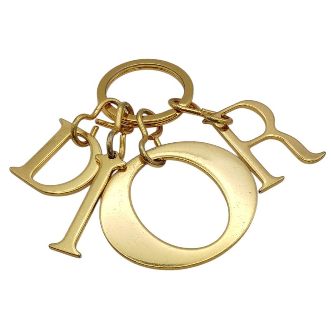 S-07359 Christian Dior クリスチャン ディオール ロゴ チャーム 総重量40.5g キーホルダー キーリング ゴールド アクセサリー 現状品 03