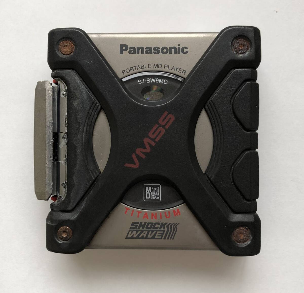 【不動品】Panasonic VMSS パナソニック ポータブル MD プレーヤー SJ-SW9MD