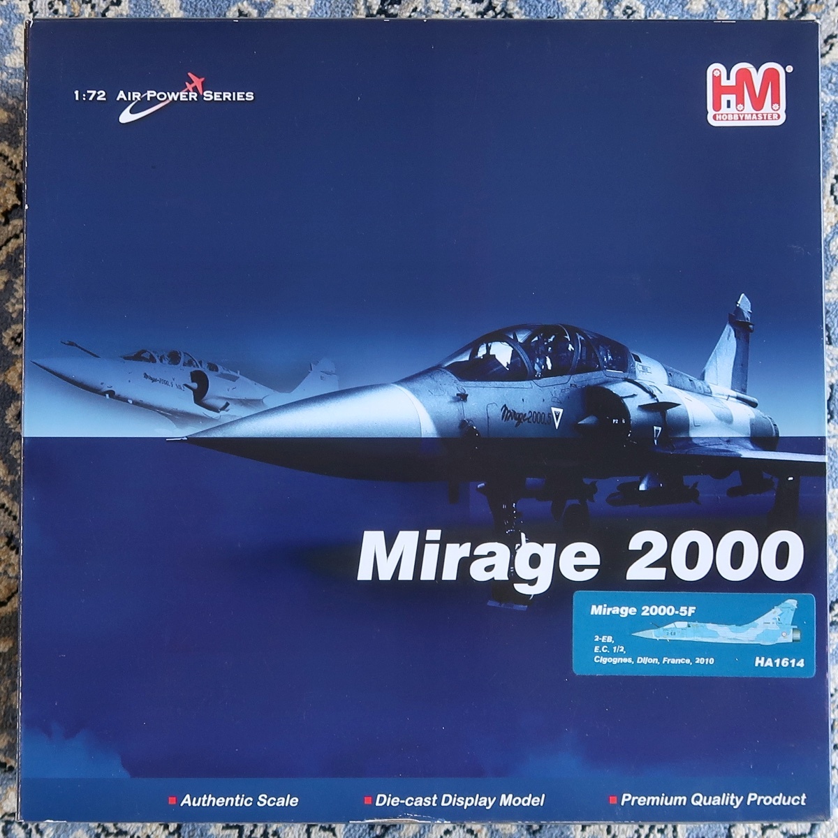 HM HOBBY MASTER ホビー・マスター 1:72 AIR POWER SERIES MIRAGE 2000-5F CIGOGNES 2010 HA 1614 未組立 未開封品 007