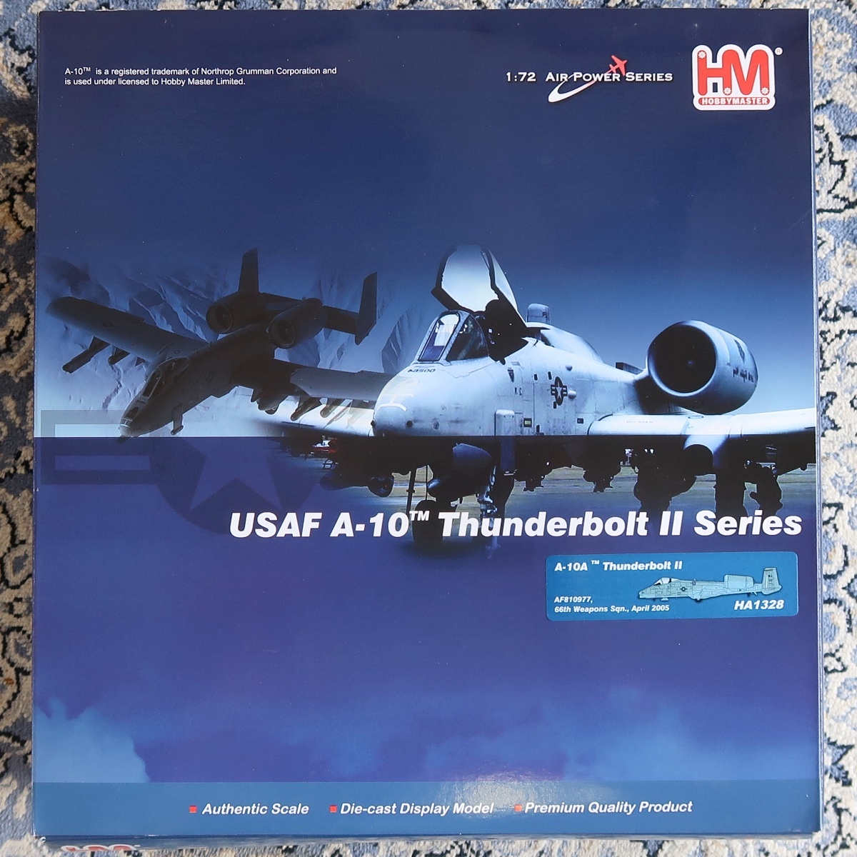HM HOBBY MASTER ホビー・マスター 1:72 AIR POWER SERIES USAF A-10A THUNDERBOLT II HA 1328 未組立 未開封品 024