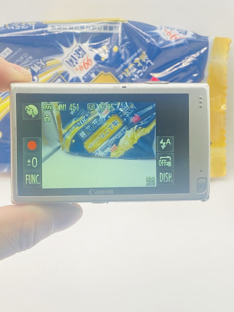 #101 Canon IXY 430F Wi-Fi Full HD 16.1MP DIGIC 5 光学5倍ズーム タッチ液晶 動作確認済み コンパクトデジタルカメラ シルバー