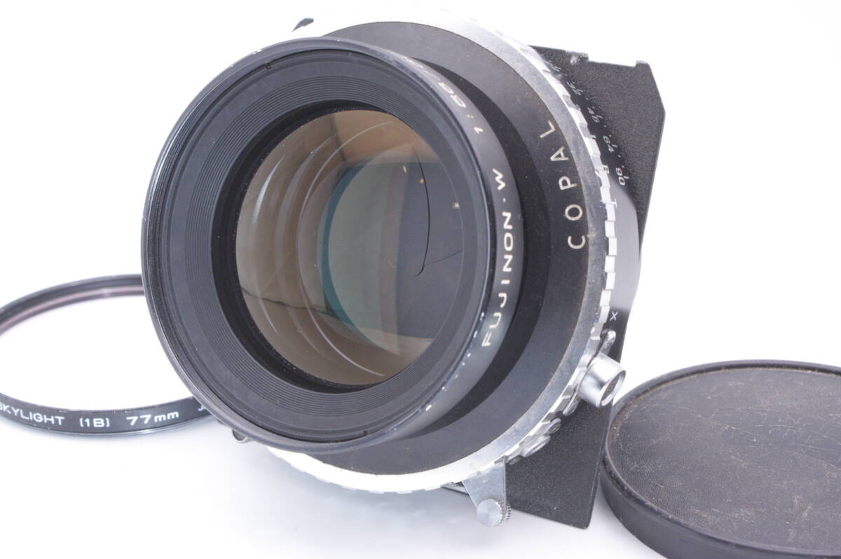 [AB] FUJINON・W 300mm F5.6★COPAL★TOYO-VIEWボード 大判レンズ★11037