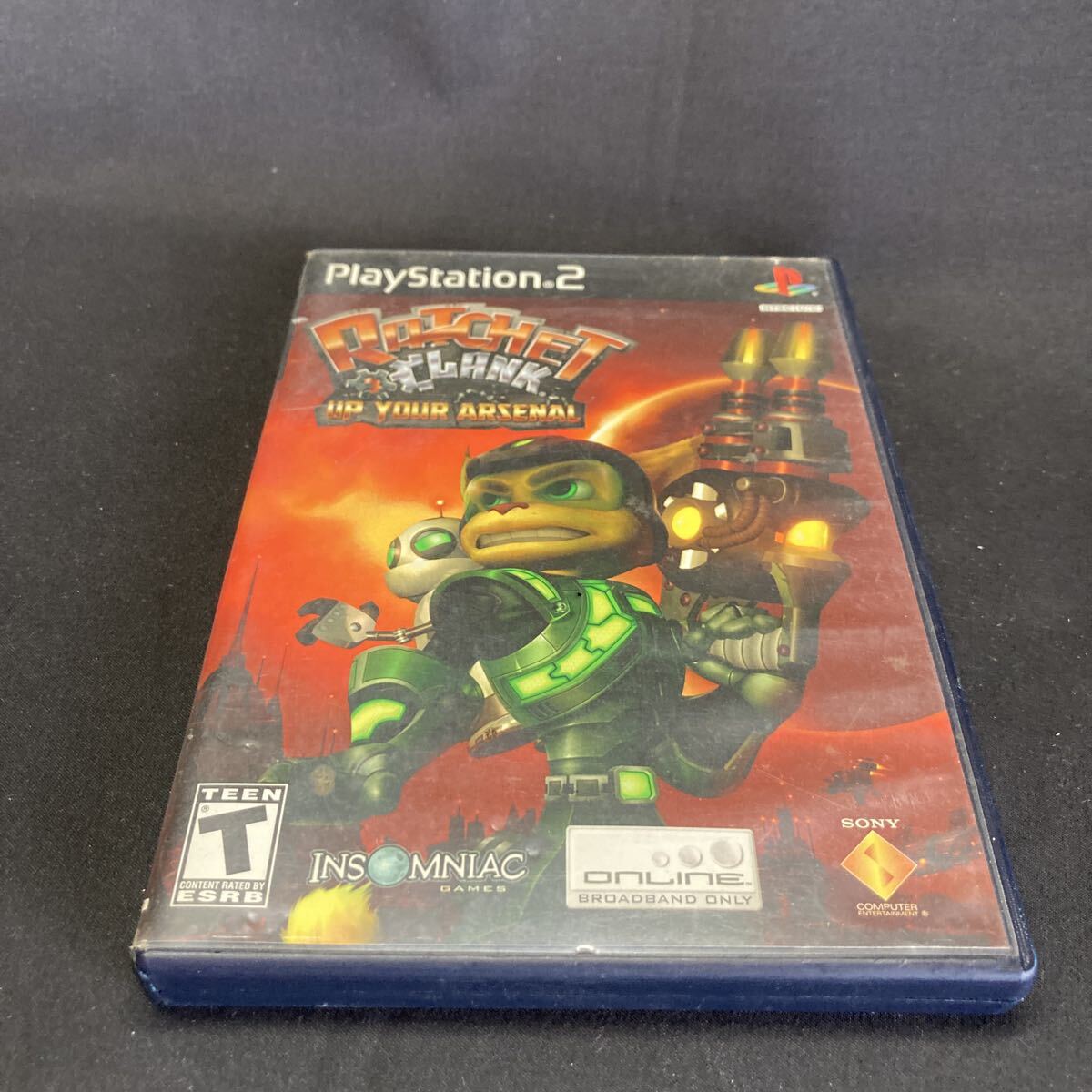 動作未確認　PS2 ラチェット＆クランク UP YOUR ARSENAL PlayStation.2 RATCHET CLANK 英語版　北米版