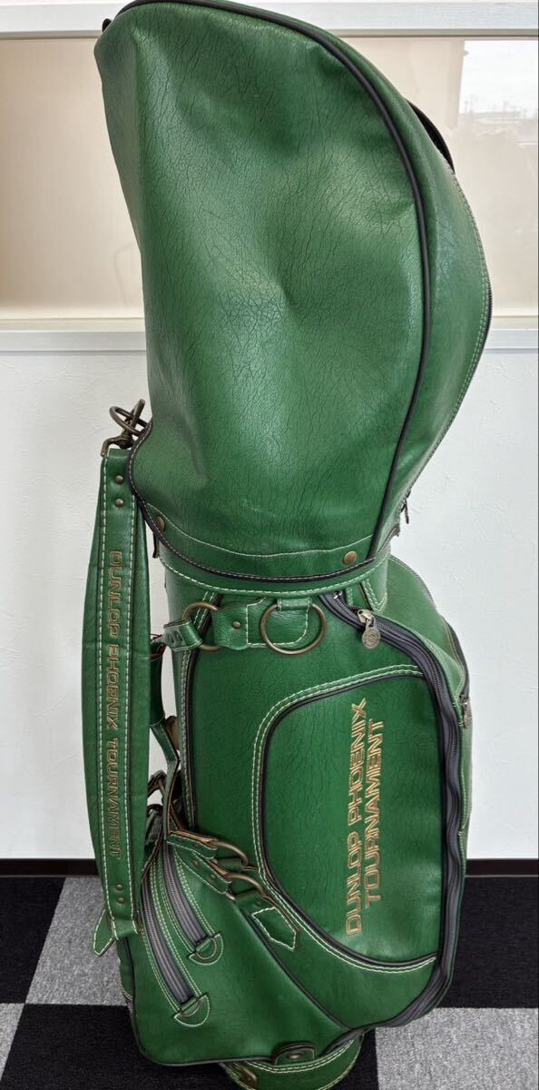 DUNLOP PHOENIX TOURNAMENT ゴルフバッグ ダンロップ XXI0 PRGR μ-240 9本セット 7A