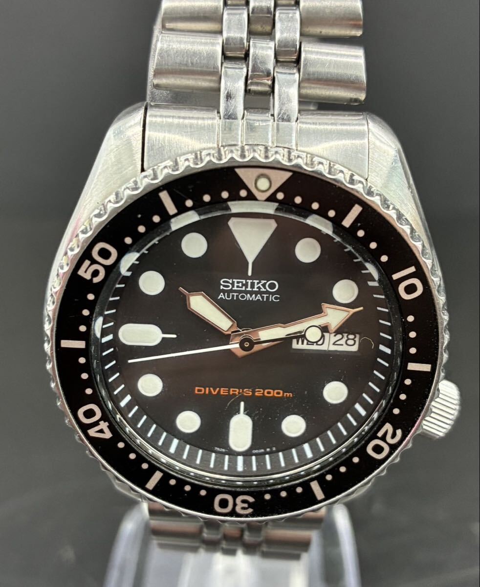 SEIKO セイコー Black Boy ブラックボーイ 腕時計 メンズ 自動巻き DIVER'S 200m 7S26-0020 5A1912.1