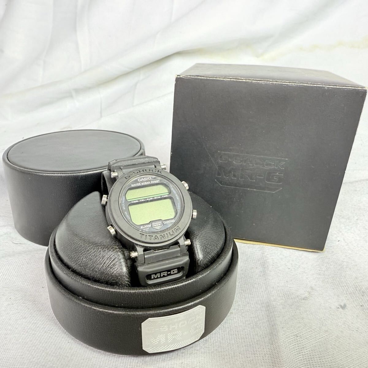 CASIO カシオ 腕時計 G-SHOCK Gショック　MR-G MRG-1 チタン　箱付き　動作未確認　電池切れ