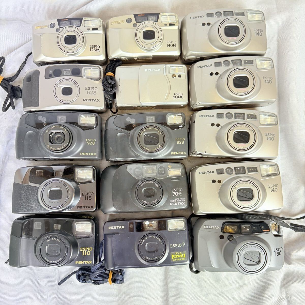 1円〜　15点　まとめ PENTAX ペンタックス ESPIO エスピオ 125M 140M 90MC 140 160 628 928 他 コンパクトカメラ まとめ まとめて ジャンク