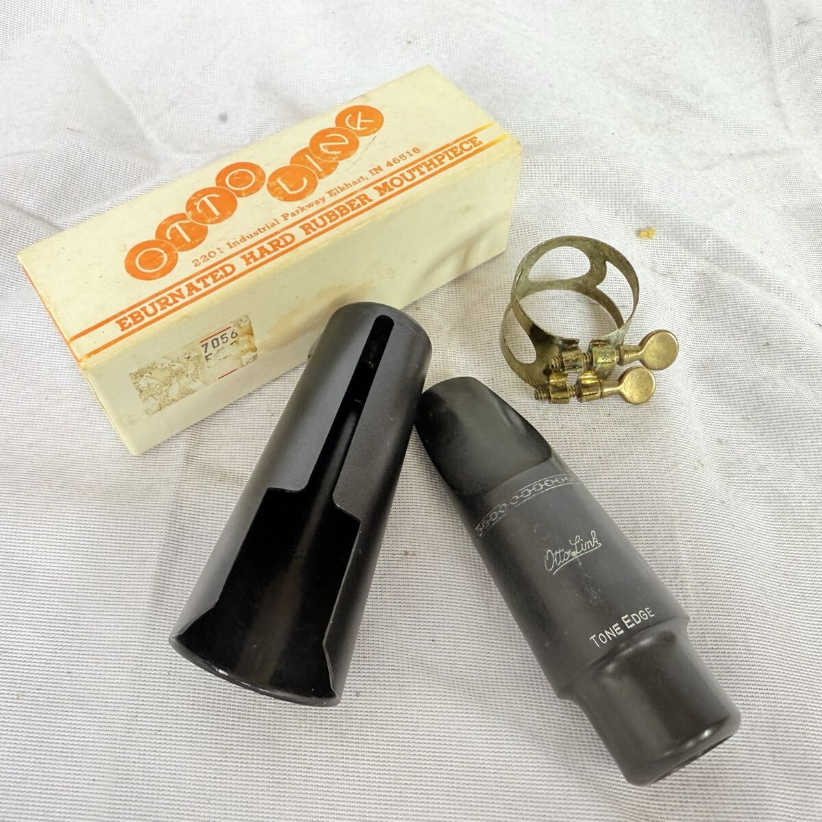 Otto Link Tone Edge 5 USA テナーサックス用マウスピース リガチャーキャップ付き オットーリンク