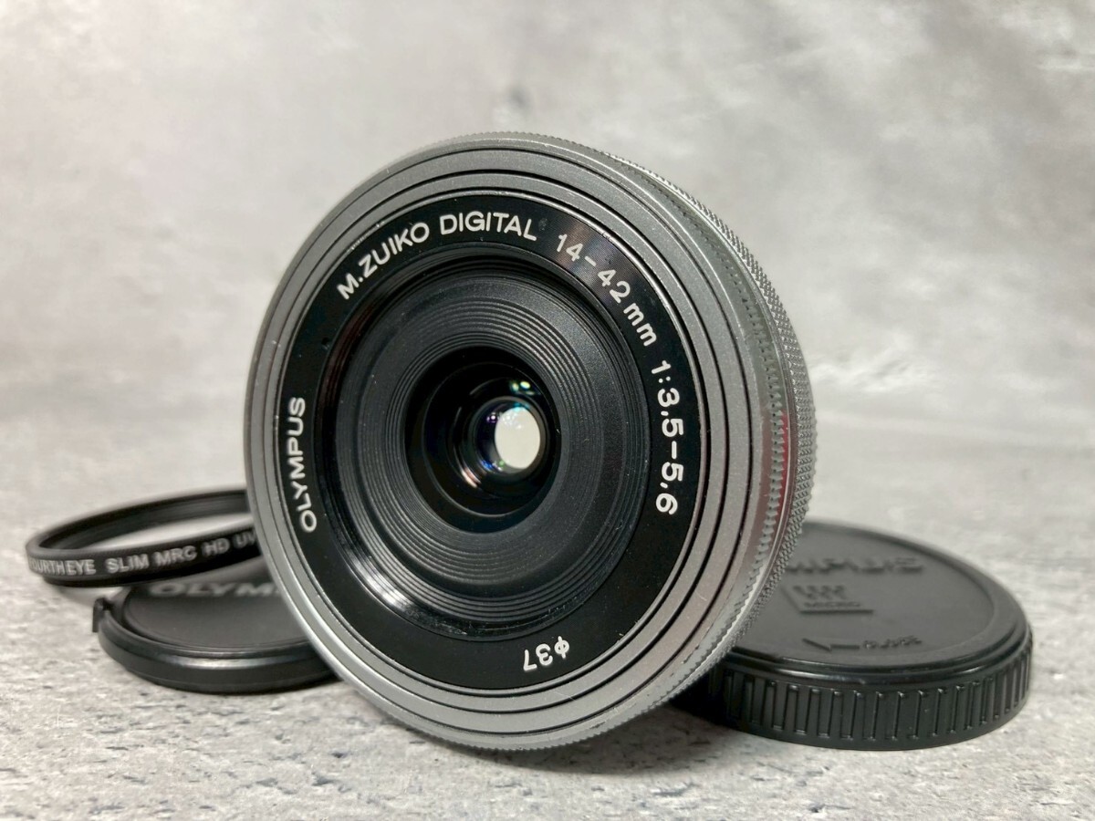 OLYMPUS オリンパス M.ZUIKO DIGITAL 14-42mm F3.5-5.6 EZ ED MSC パンケーキレンズ #7