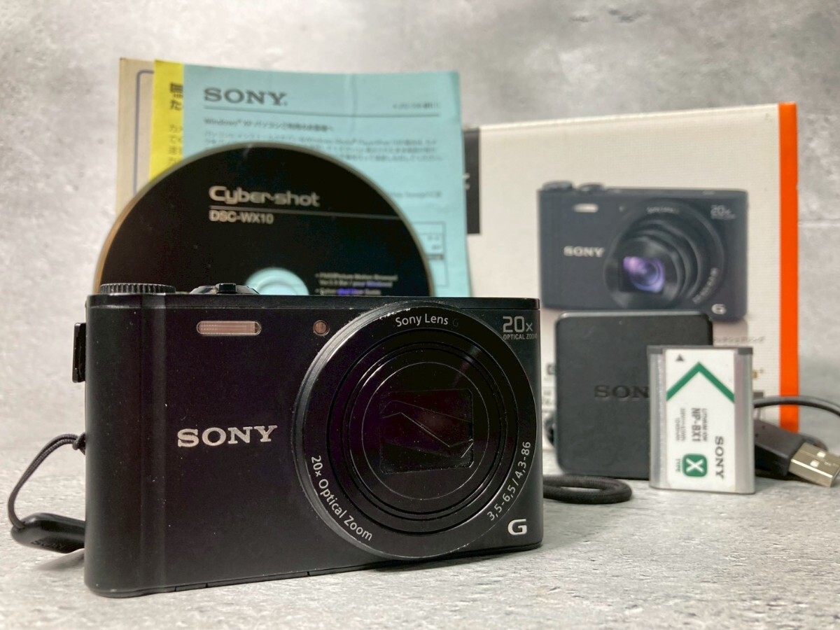 SONY ソニー Cyber-shot サイバーショット DSC-WX350 コンパクトデジタルカメラ 元箱付属 #9