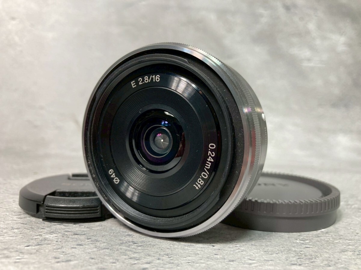 SONY ソニー E 16mm F2.8 SEL16F28 単焦点レンズ #23