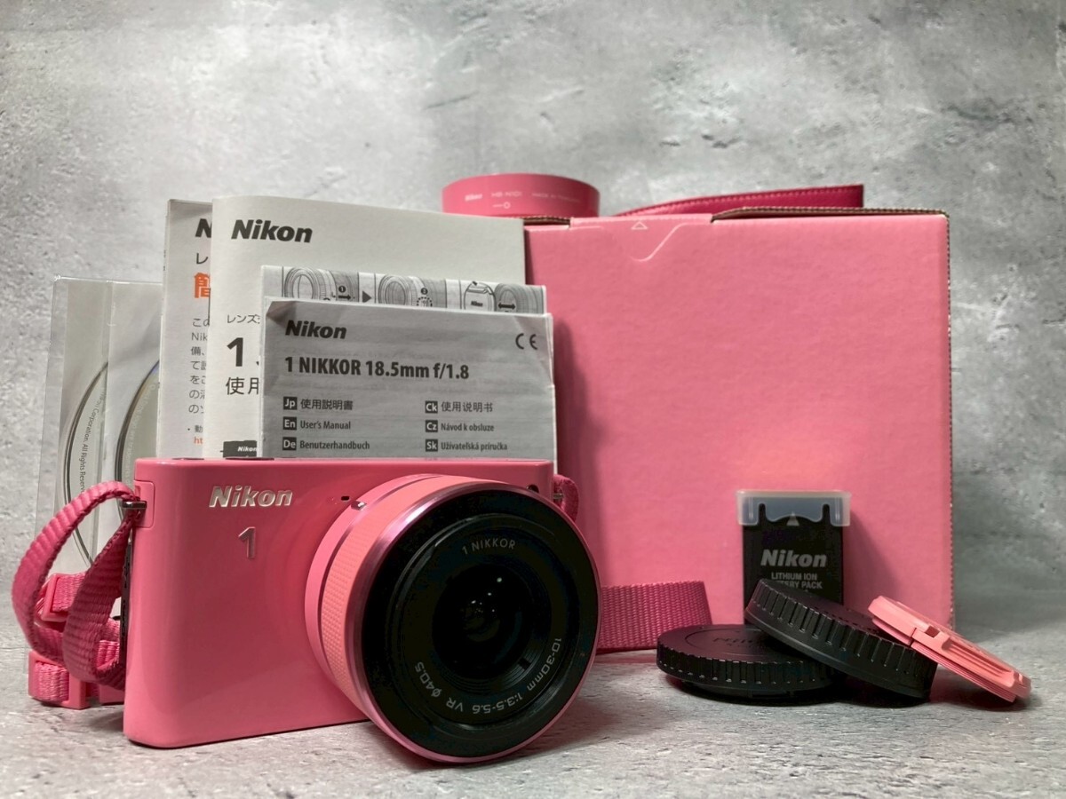 Nikon ニコン 1 J1 レンズキット ミラーレス一眼カメラ 元箱付属 #40
