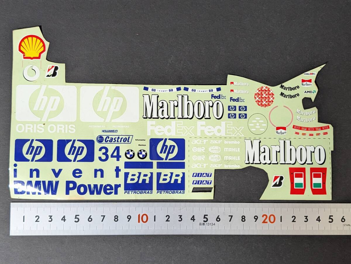 13 マルボロ　 Marlboro BMW HP Shell ロゴ　 ステッカー　シール　デカール