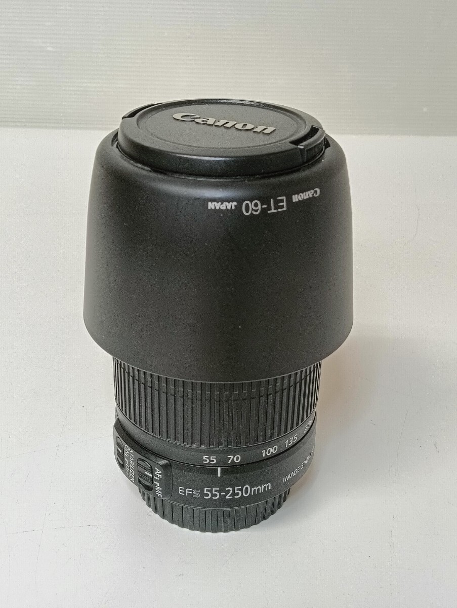 Canon ZOOM LENS/EFS 55-250mm/1:4-5.6 IS Ⅱ/カメラレンズ/ キヤノン/ズームレンズ