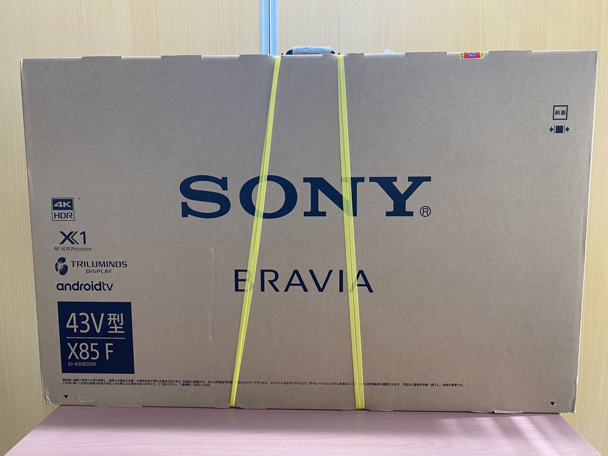 SS16★SONY ソニー 43V型 液晶 テレビ ブラビア 4K KJ-43X8500F 4K液晶テレビ SONY BRAVIA【引き取り可能】