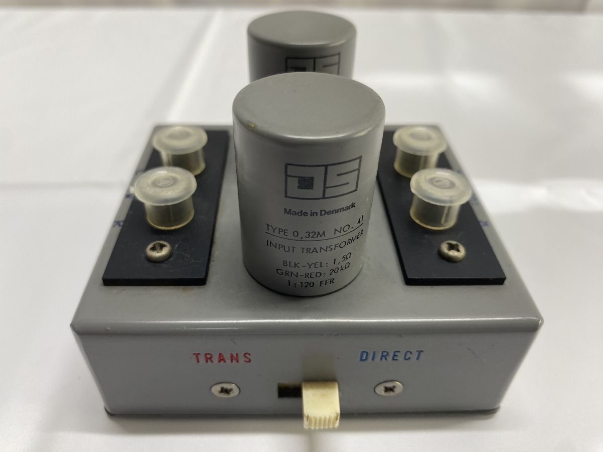 AB05293★ortofon オルトフォン Jorgen Schou JS STA-41 TYPE 0,32M No.41 昇圧トランス